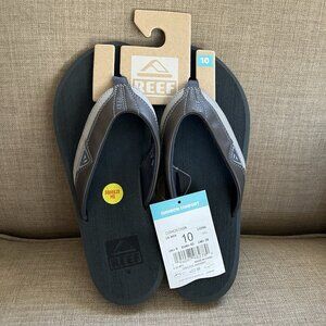 Reef Flip Flops Men's Size 10 CUSHION DAWN Brown Sandals Thongs NWT